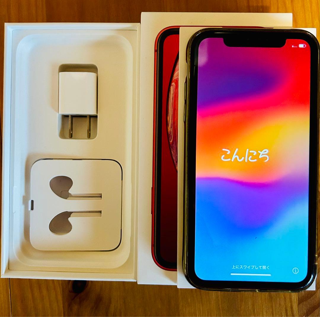 iPhone XR レッド 64 GB docomo