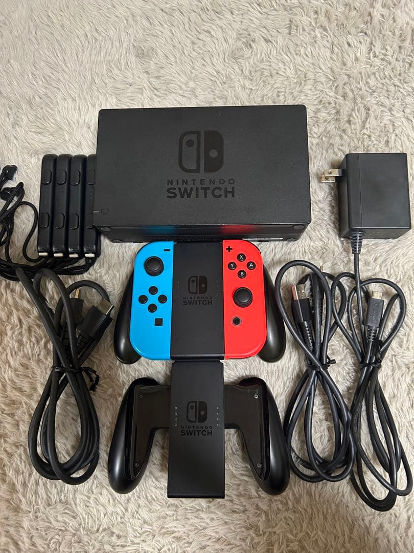 Nintendo Switch 本体+周辺機器セット　専用収納ケース付き Switch2対応】多機能収納バッグ 任天堂スイッチ2専用フルセット