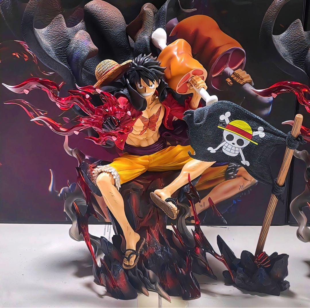 ワンピース ルフィ【 流桜】ガレージキット フィギュア 1/8 POP サイズ