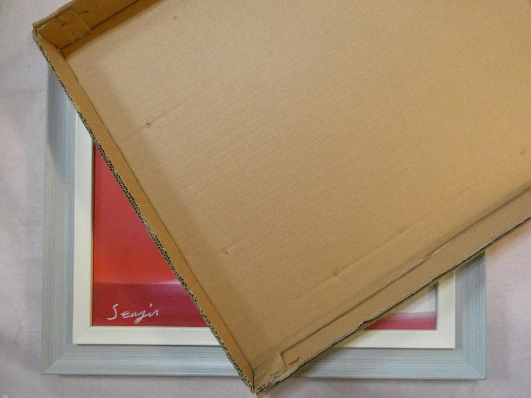 水心流弘道館林霊山様専用 絵画 額付き 千住博 F6 【 風景 】手描き