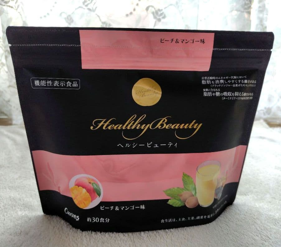 カーブス ヘルシービューティ ピーチ&マンゴー味 2027.2迄 - メルカリ
