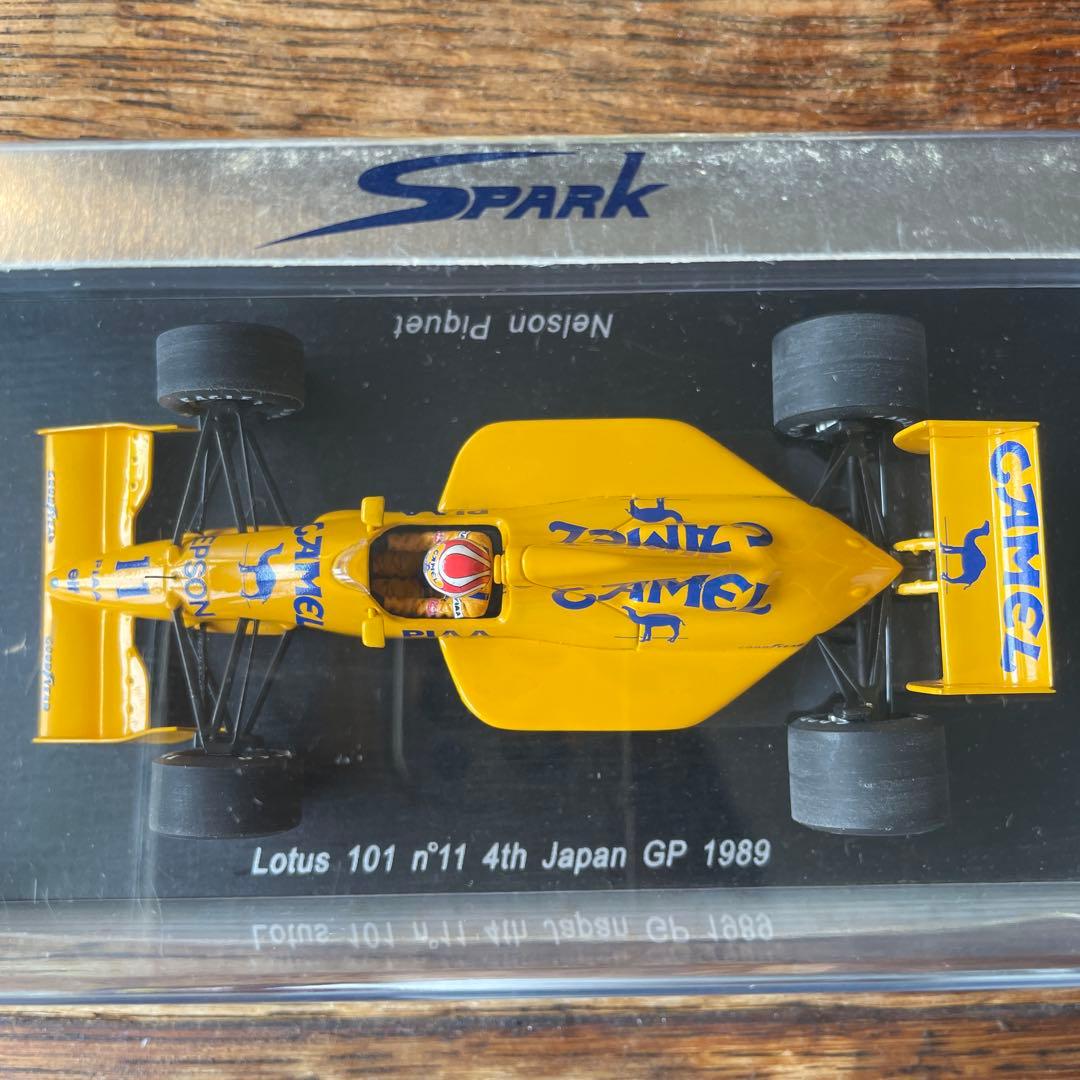 絶版 1/43 スパーク ロータス ジャッド 日本GP4位 1989 N.ピケ - メルカリ
