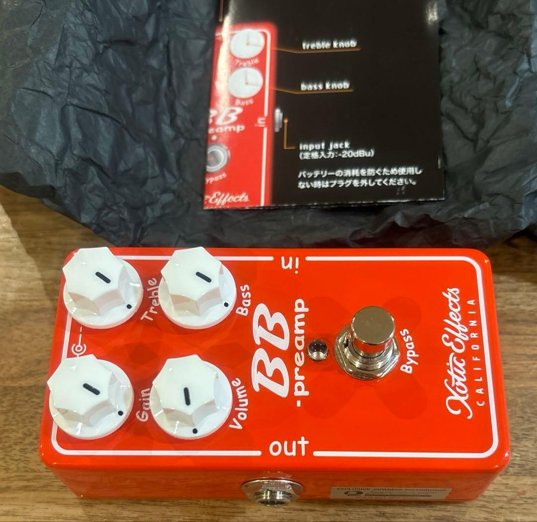 1年保証期間内】Xotic Effects BB preamp V1.5 - メルカリ