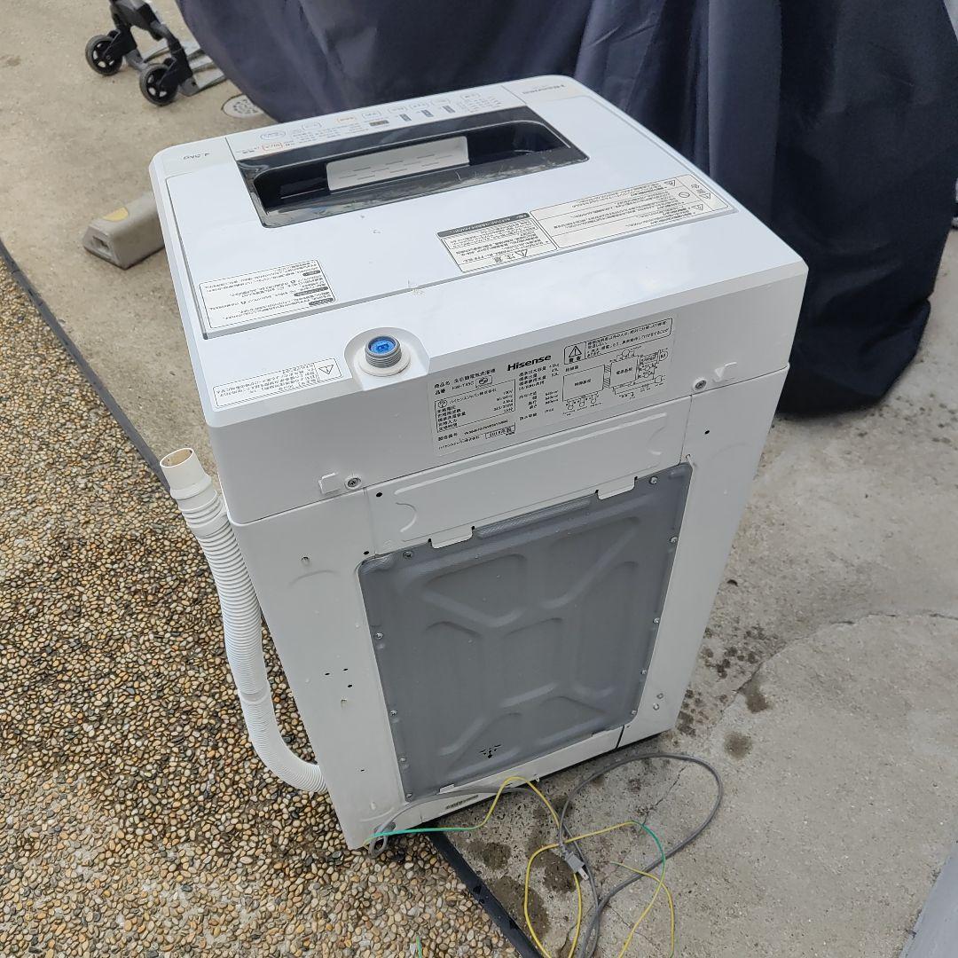 Hisense 4.5k 全自動洗濯機 HW-T45C 福岡県より