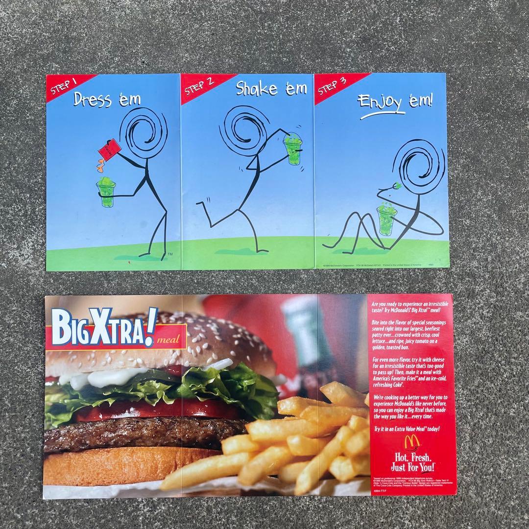 マクドナルド 看板 ポスター 雑貨 ストアディスプレイ ビンテージ