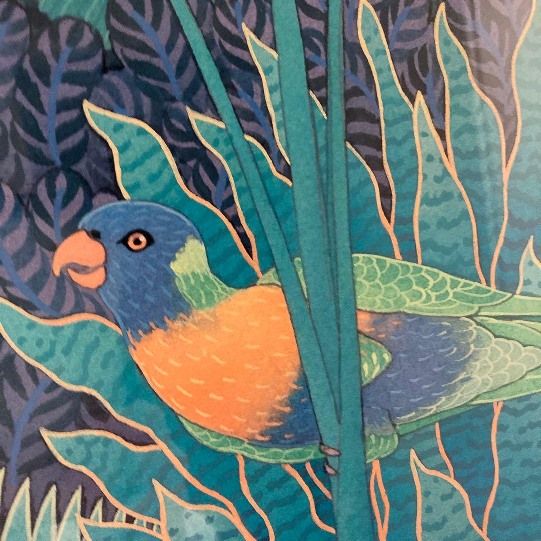 ジョアンフックJ. Allen Hood 鳥と植物の【額込】 - メルカリ