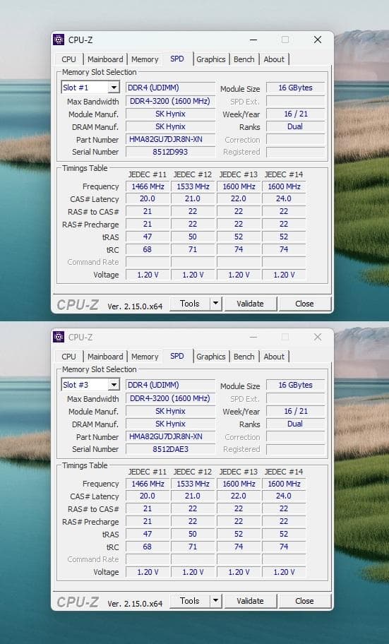 SKHYNIX DDR4 3200 ECC Unbuffered 16GBx2枚 - メルカリ