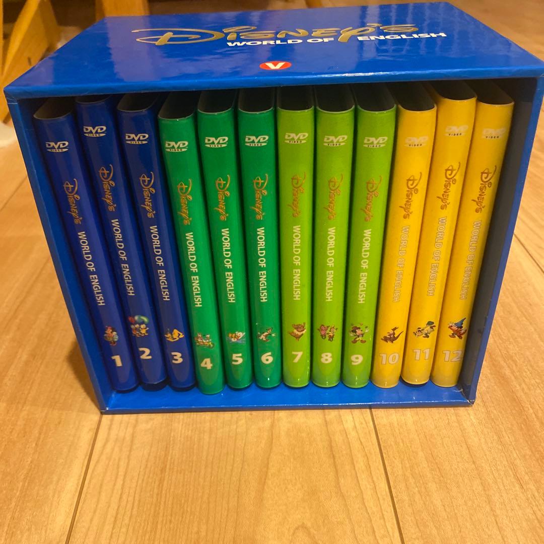 正規購入】DWEディズニー英語システム ストレートプレイ DVD 12巻