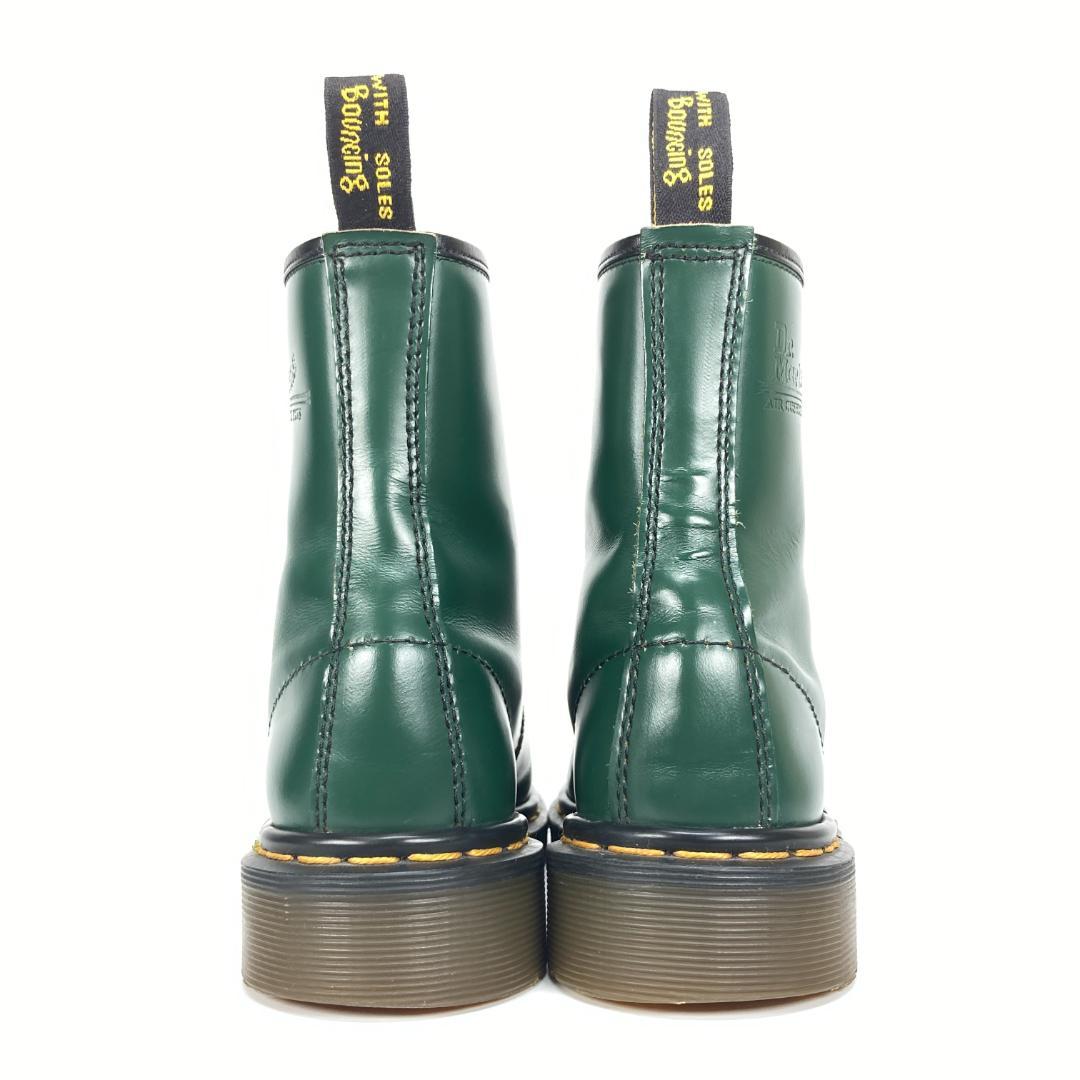 英国製 ドクターマーチン 8ホールブーツ イングランド レザー グリーン
