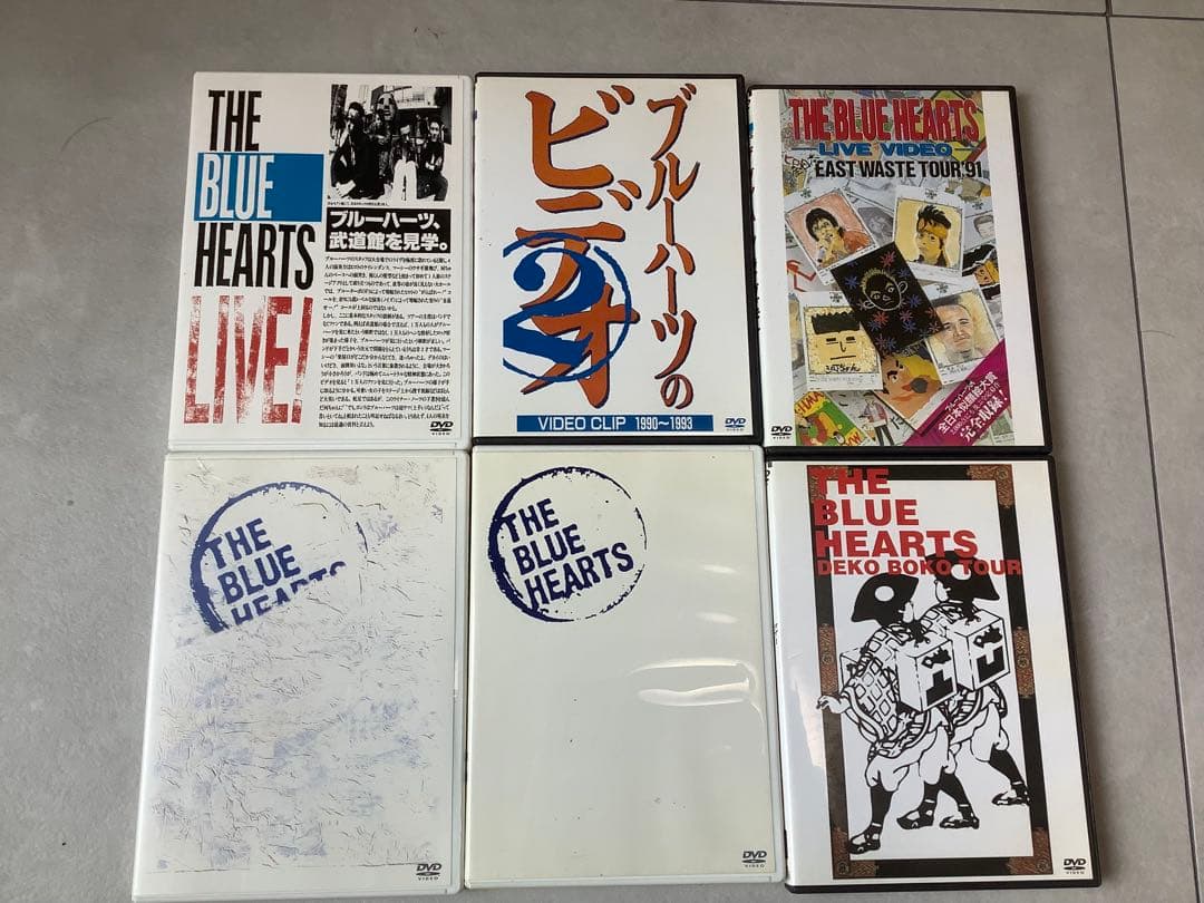 ブルーハーツ　DVDセット Amazon.co.jp: THE BLUE HEARTS on TV DVD-BOX [DVD] (完全初回生産