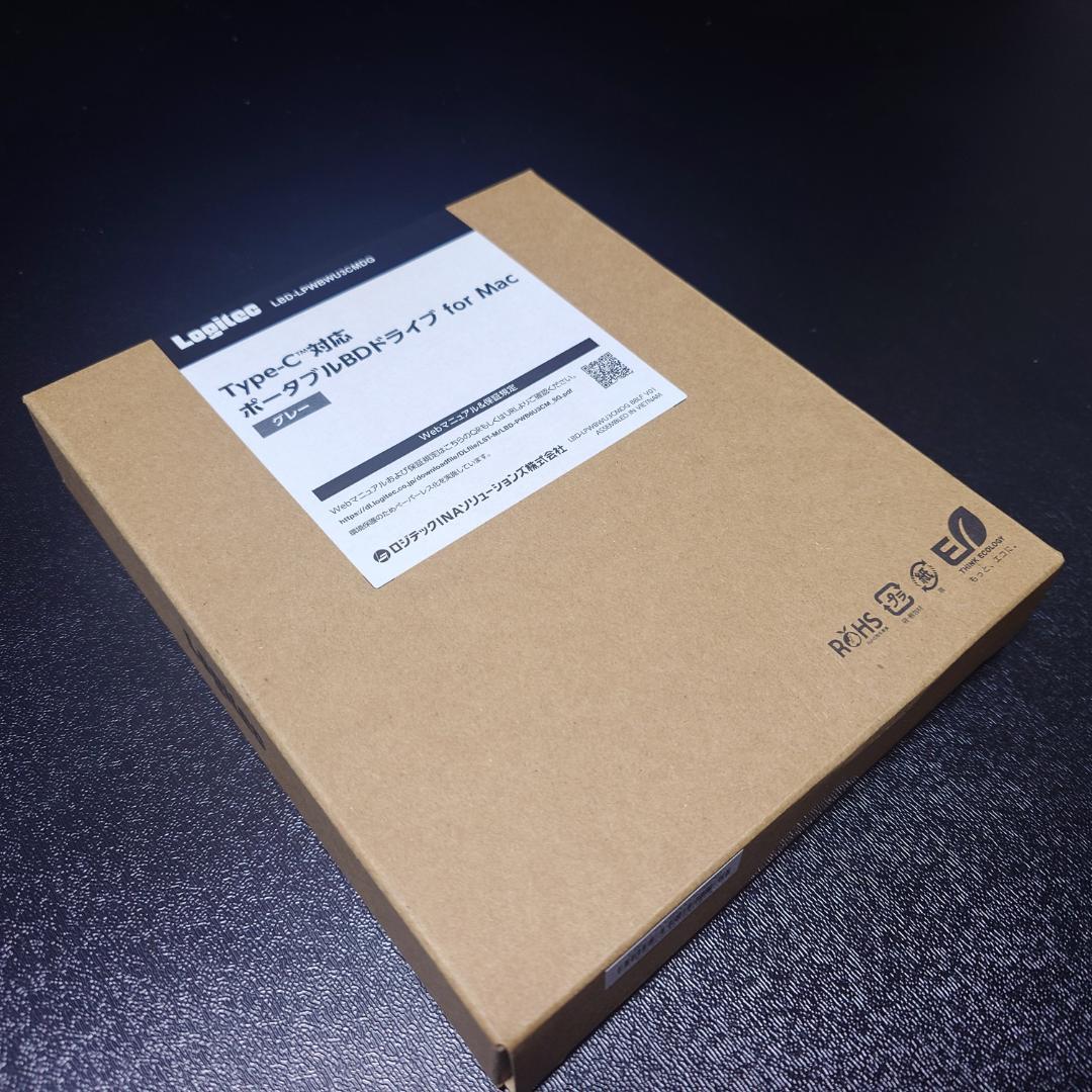 ロジテックダイレクト 外付け ブルーレイドライブ Windows対応 外付け ポータブル ブルーレイドライブ USB-C Type-C USB