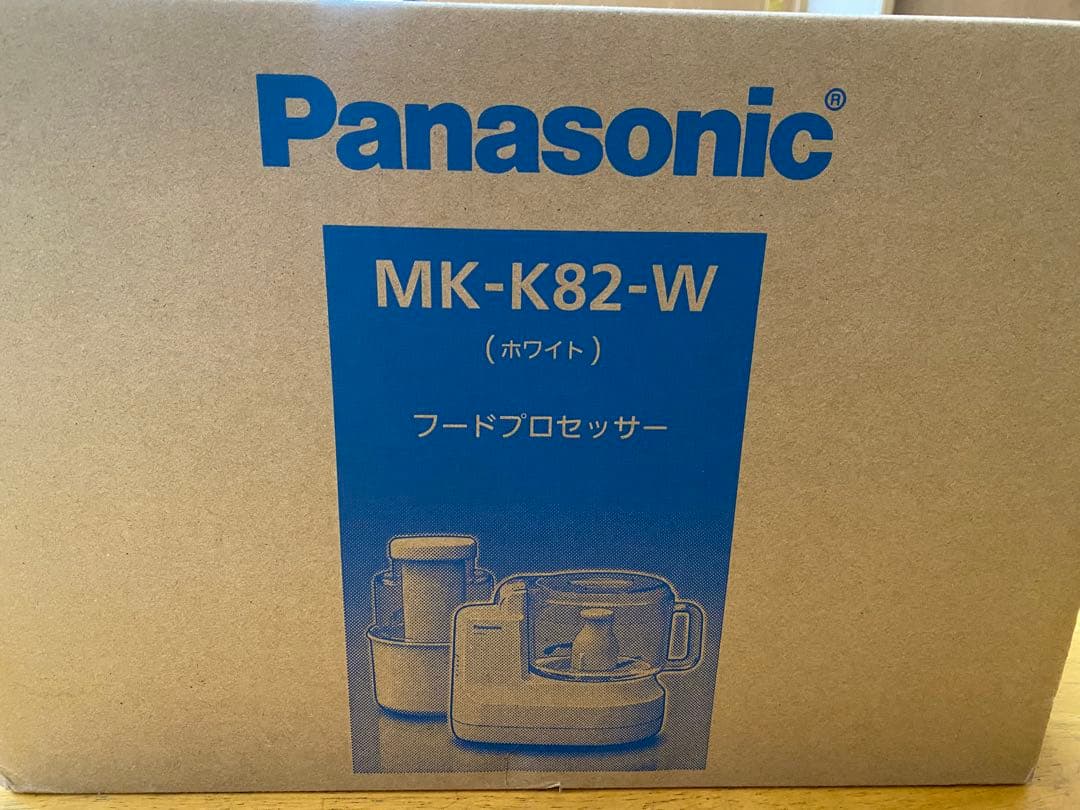 新品未開封】Panasonic MK-K82-W フードプロセッサー - メルカリ