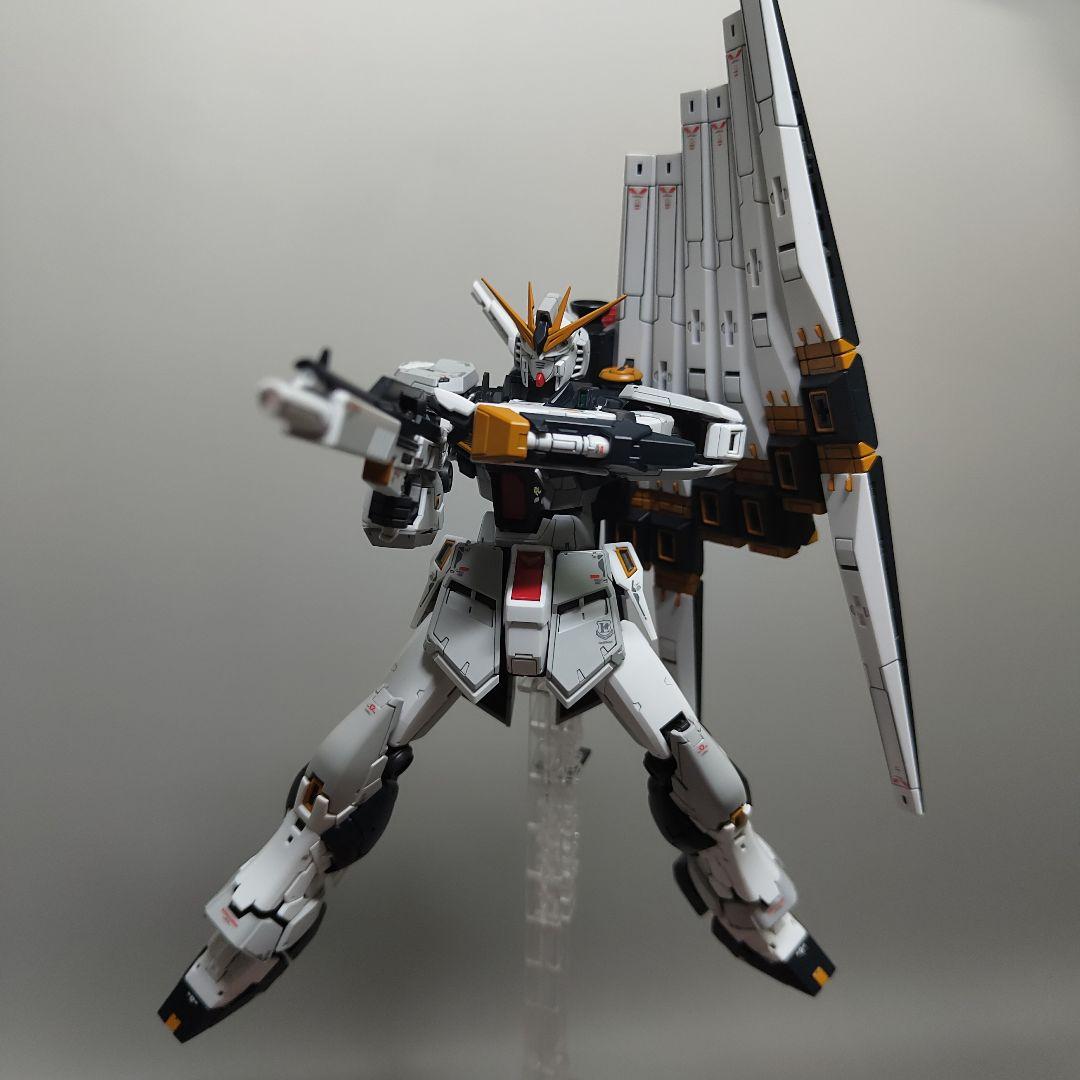 全塗装完成品】RG νガンダム - メルカリ