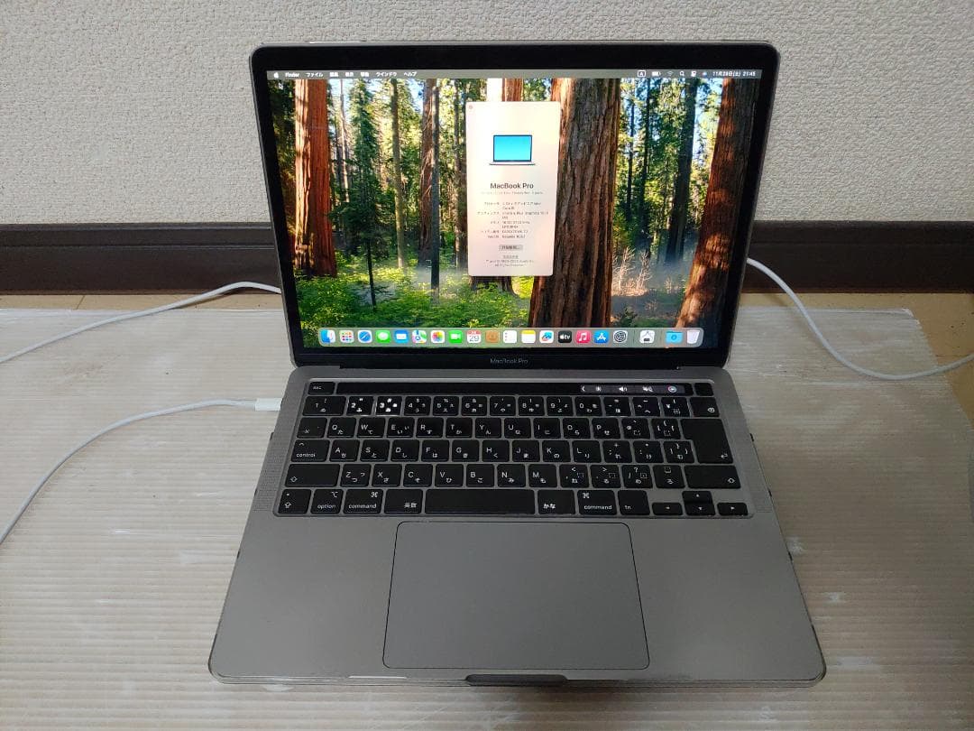 訳アリ Macbook Pro A2251 メモリ 16GB/SSD 1TB MacBook Pro Apple 13.3inch MWP52J/A A2251 2020 選べるOS TouchBar
