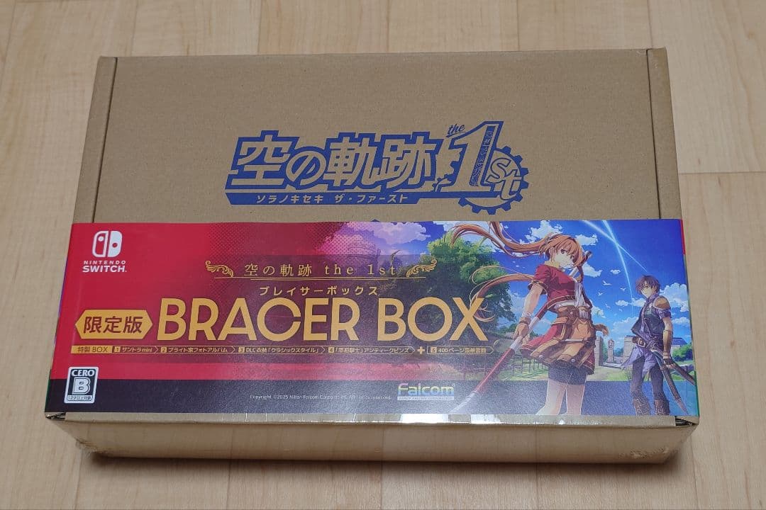 【新品未開封】空の軌跡 the 1st ブレイサーBOX Switch 空の軌跡 the 1st ブレイサーボックス 限定版 新品未開封