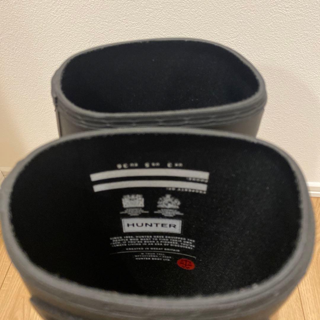 断捨離中♡様専用】HUNTER ブラック長靴 EU36 サイズ22〜22.5 - メルカリ