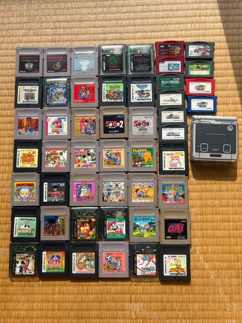 ゲームボーイアドバンスSP(IPS液晶)とゲームソフトセット - メルカリ