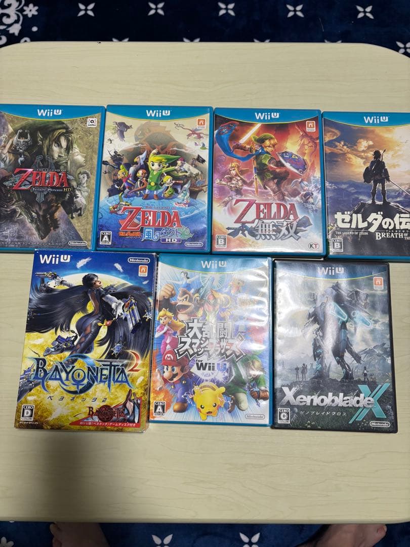 Wii U ゲームソフト セット 7本セット - メルカリ