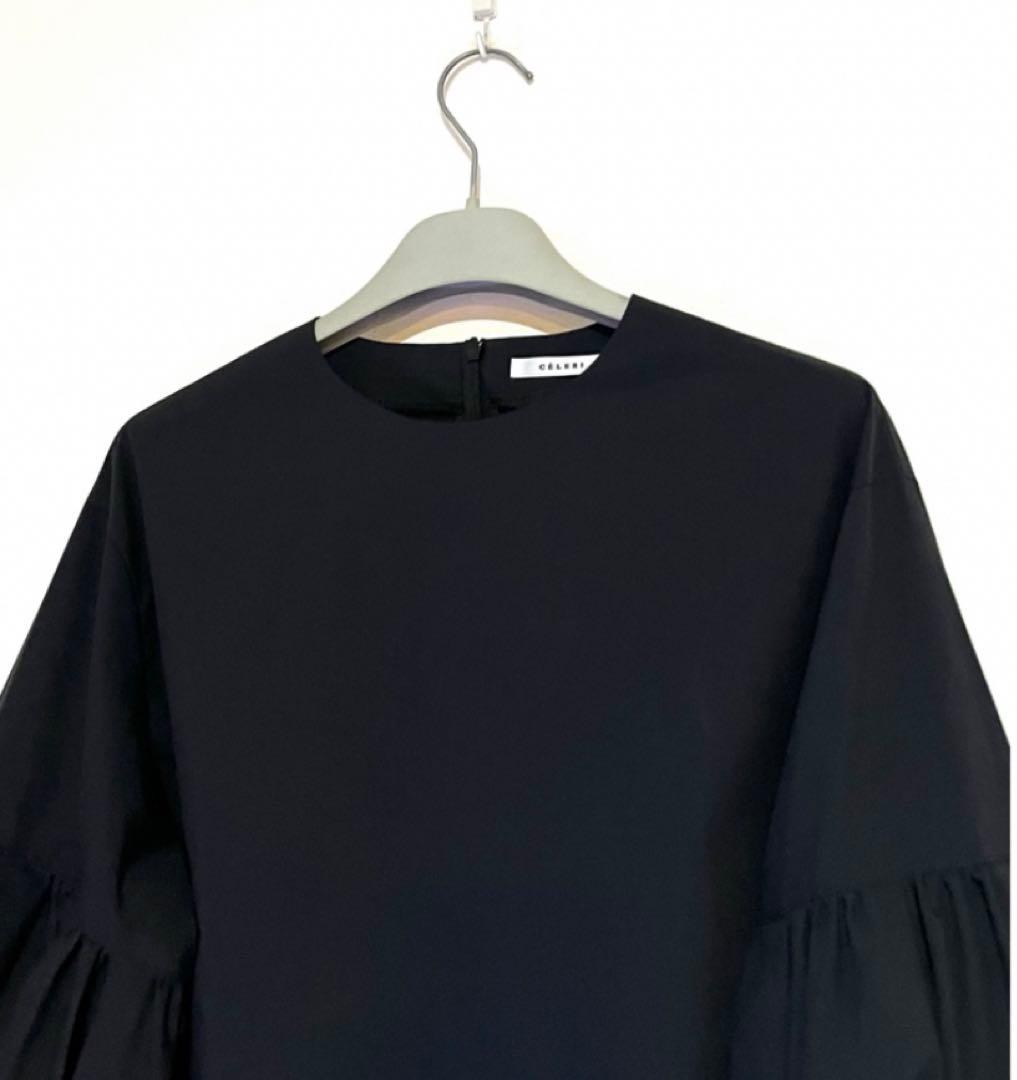 CELERI 2025SS パフスリーブシャツ 黒 ドゥーズィエムクラス - メルカリ