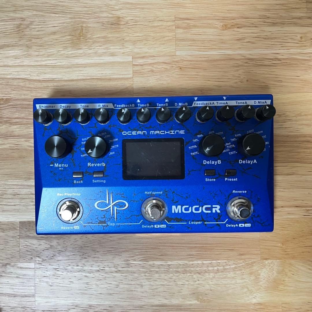 Mooer Ocean Machine ギターエフェクター Amazon.com: MOOER Ocean Machine II Premium Dual Delay, Reverb and