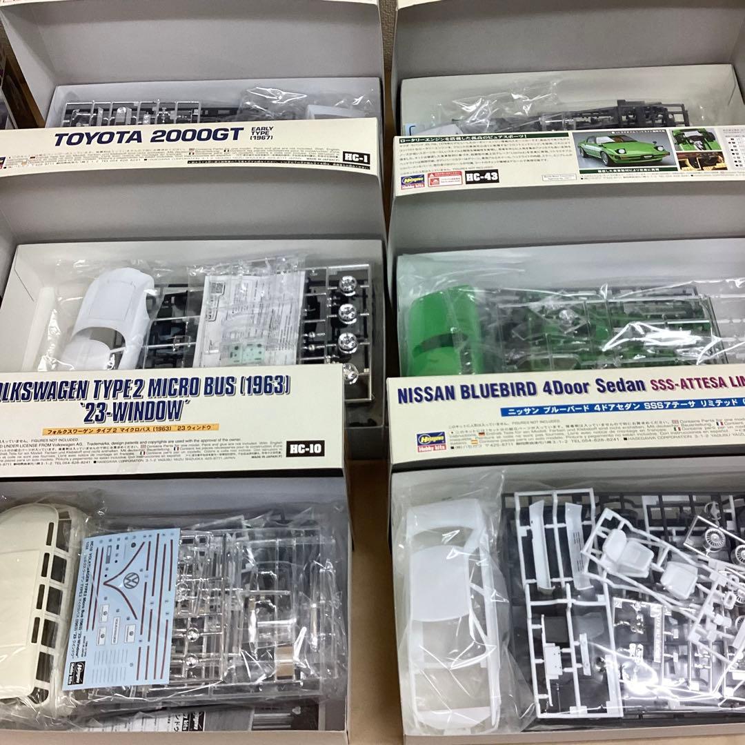 ハセガワ 1/24スケール 旧車・名車プラモ9個セット 未組立品 - メルカリ