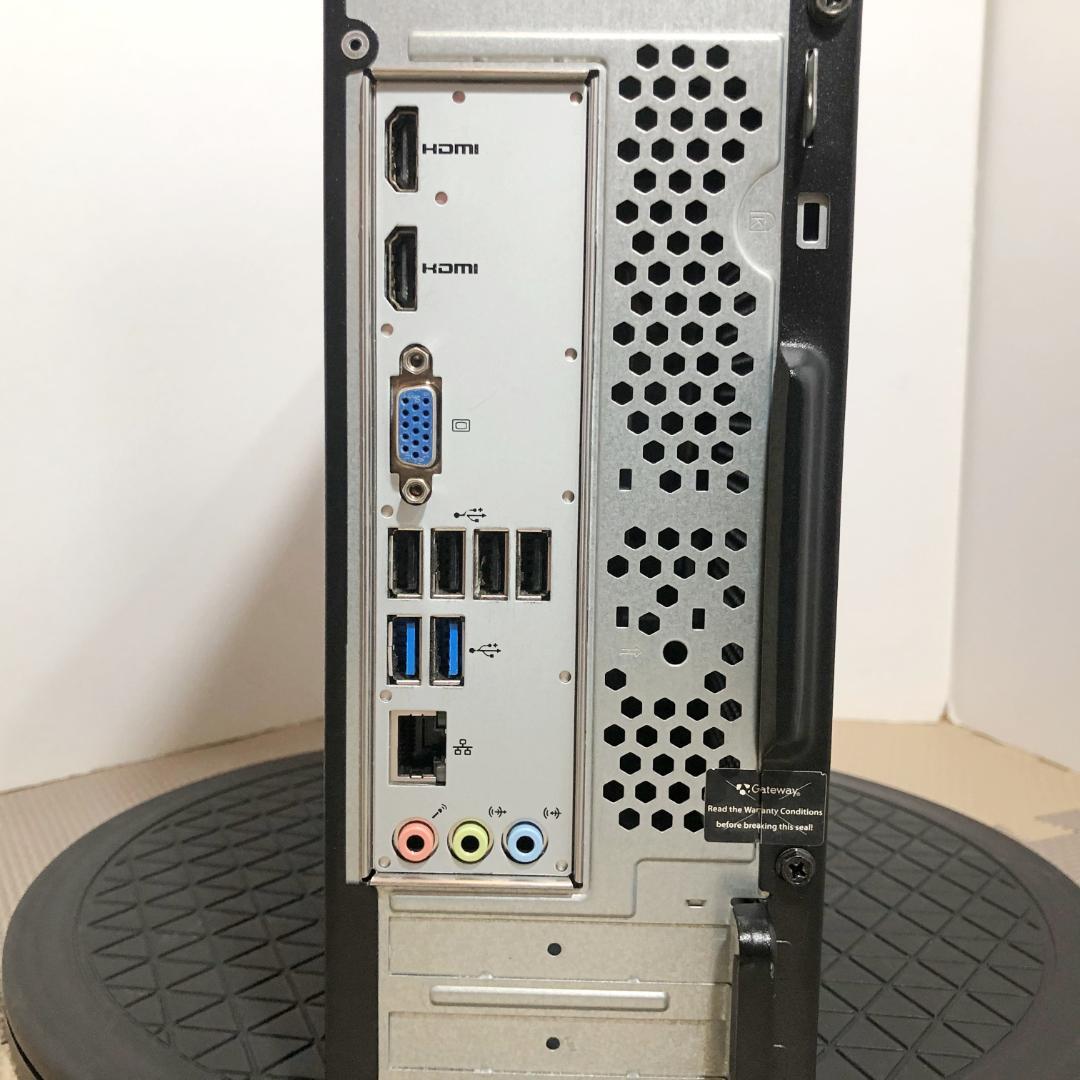 スリムタワーPC Gateway SX3785 Corei3-9100 整備済み - メルカリ