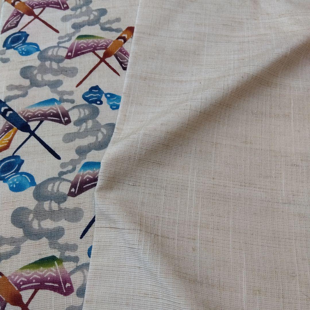 まっくのさくら様専用です。名古屋帯 城間栄順 琉球紅型 証紙あり 落款