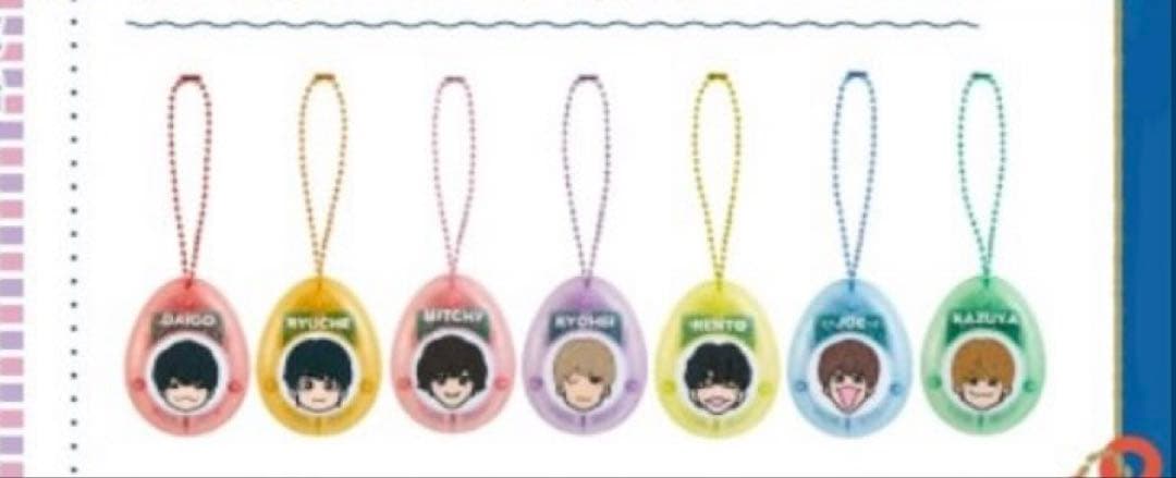 なにわ男子BON BON VOYAGE LIVEグッズ ボイスキーホルダーセット