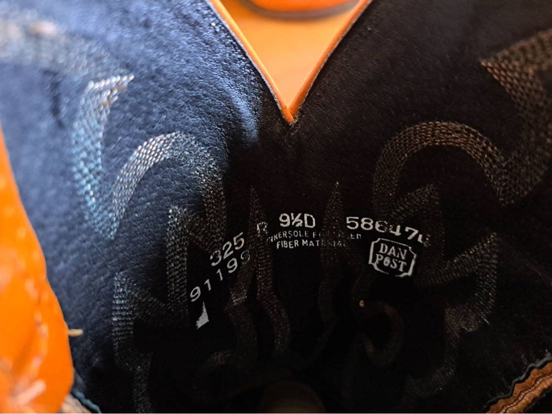 激レア】Dan Post 象革ウエスタンブーツ 9 1/2 - メルカリ