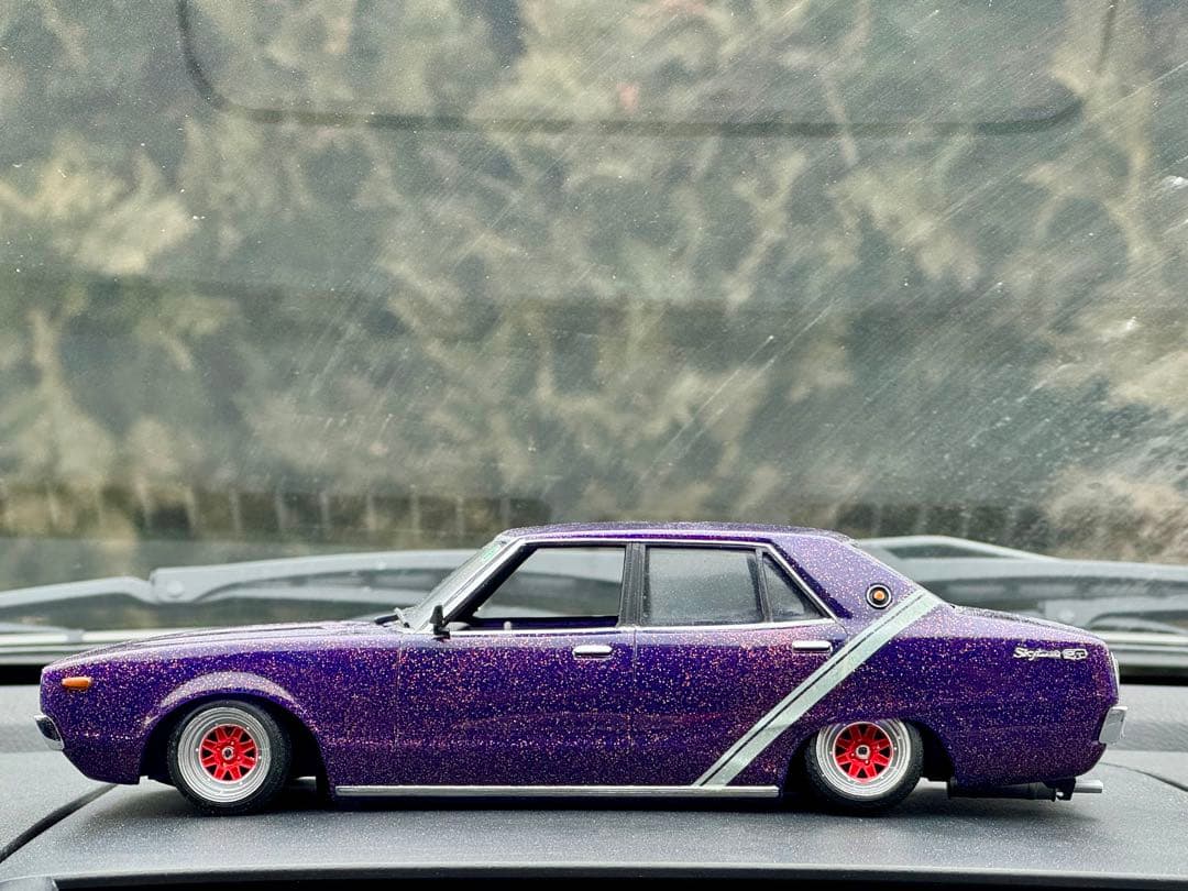 アオシマ•初版ラメチューニングカー ケンメリ4枚 - メルカリ