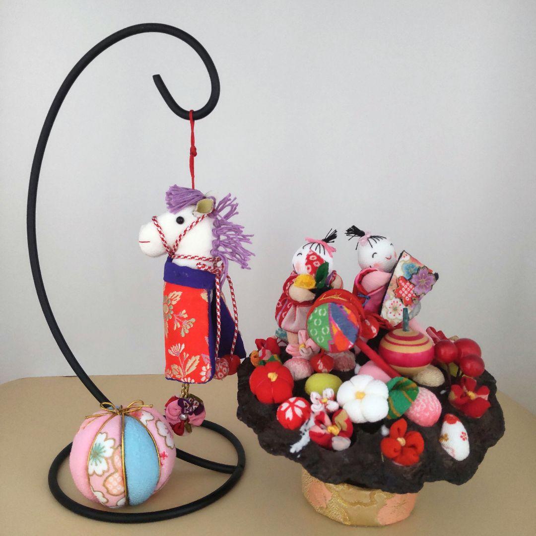 縮緬細工 [ 春駒とはす飾り ] - メルカリ