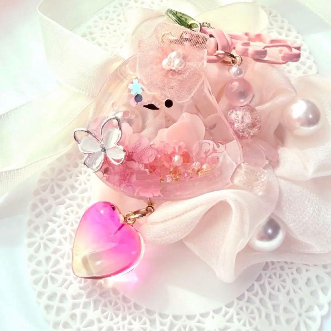 再販【レジン♡シェイカー】シマエナガさん♡桜ゼリー・しっぽ - メルカリ
