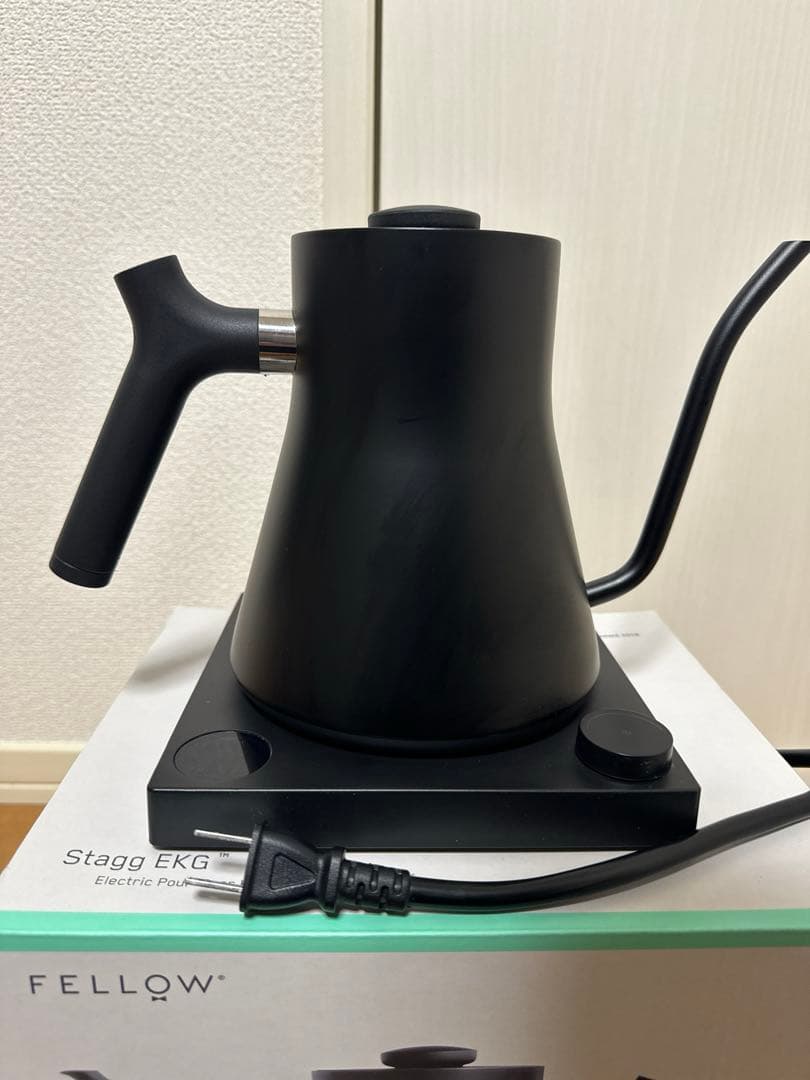 fellow フェロー　ケトル　Stagg EKG 電気ケトル　ブラック　黒 楽天市場】Fellow Stagg EKG 電気ケトル フェロー 温度計付き電気