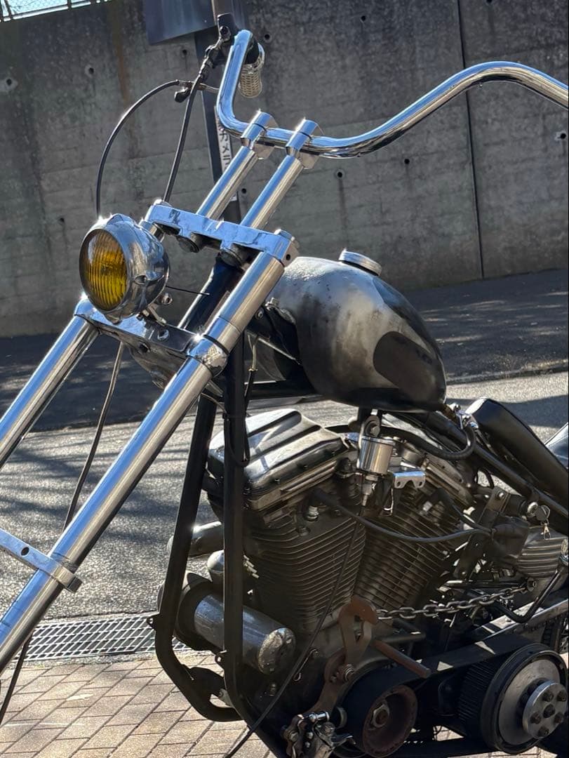 ビンテージ‼️ ヘッドライト ハーレー エボ ショベル 国産アメリカン