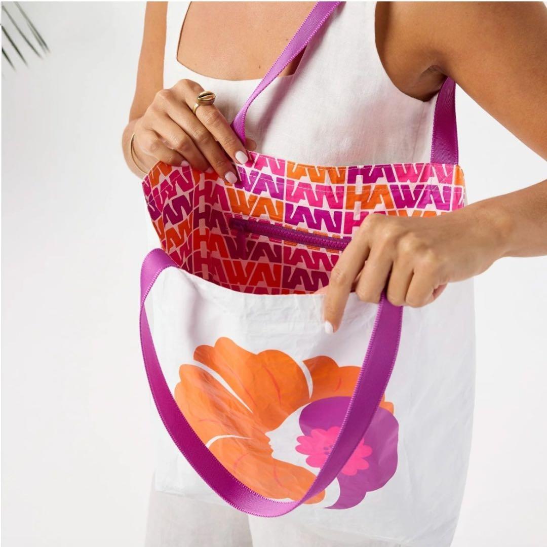 アロハコレクション コラボ ハワイアン航空 トートバッグ リバーシブル