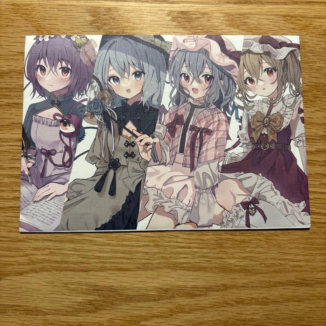 最終値下げ 東方Project ポストカード レミリア フラン こいし さとり