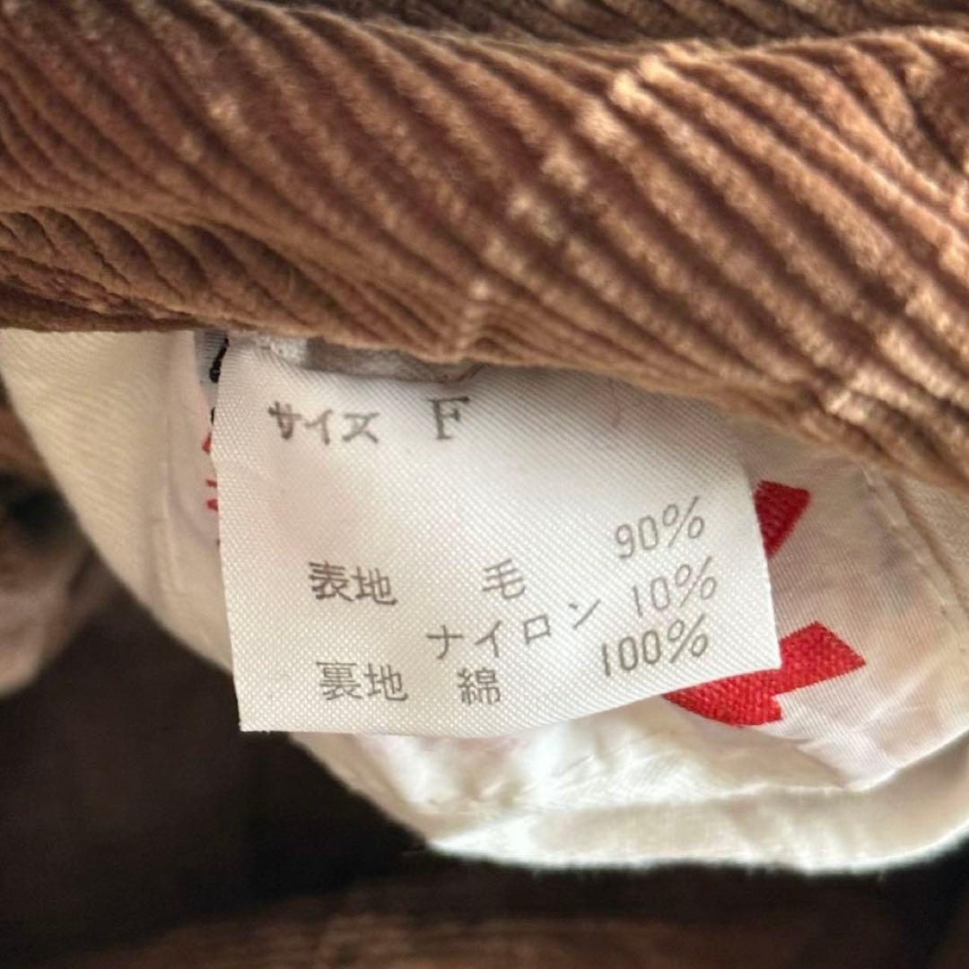 POSH BOY コーデュロイ ウールスタジャン リバーシブル 中綿入り