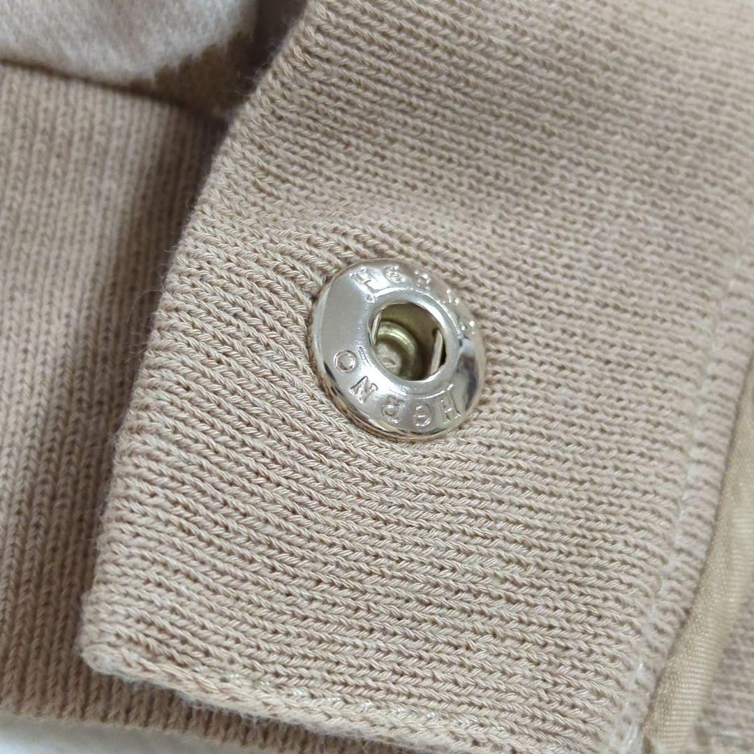 HERNO 42 近年モデル 総ロゴ モノグラム カーディガン ブラウン - メルカリ