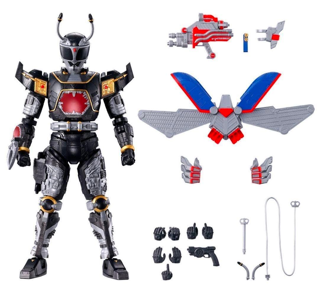 SMP　重甲ビーファイター　ブラックビート　スーパーブルービートパーツセット 重甲ビーファイター』ブラックビートが「SMP Kit Makes Pose」で