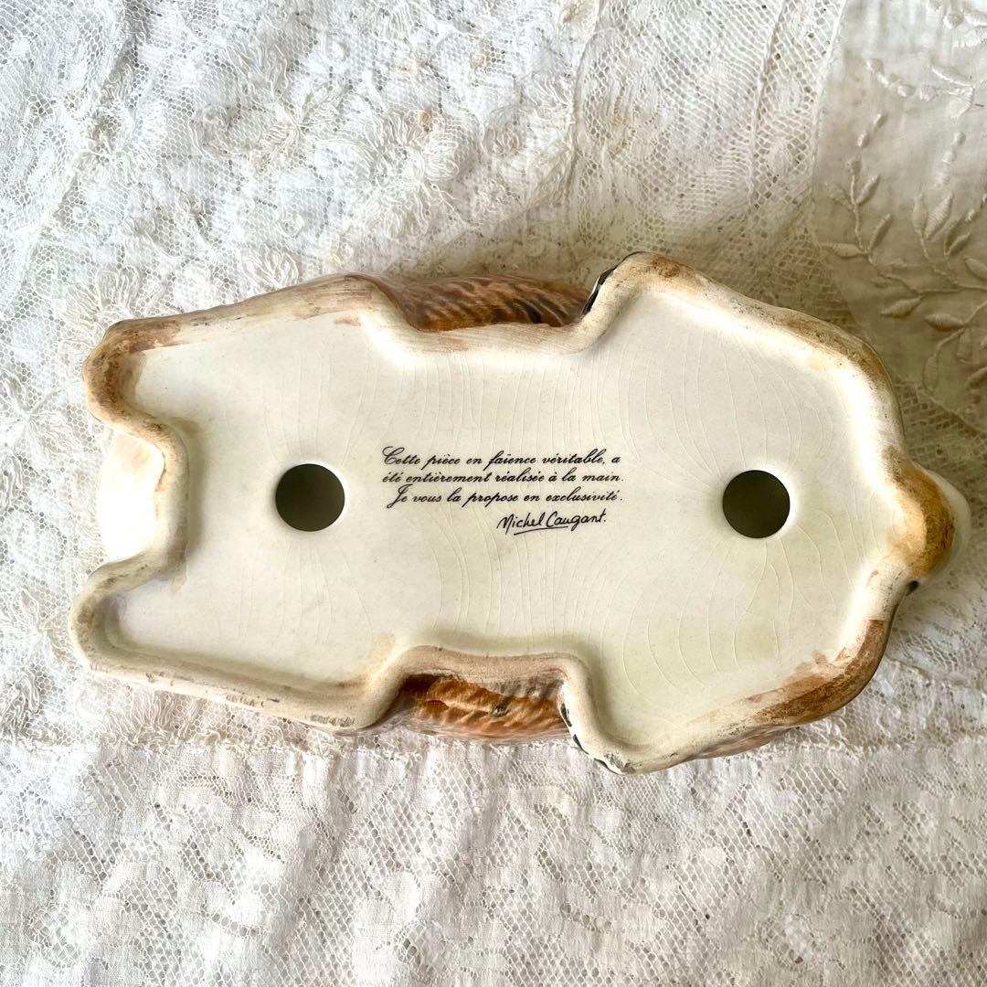 sakura様専用 陶器のうさぎ型パテポット ミッシェル・コーガン