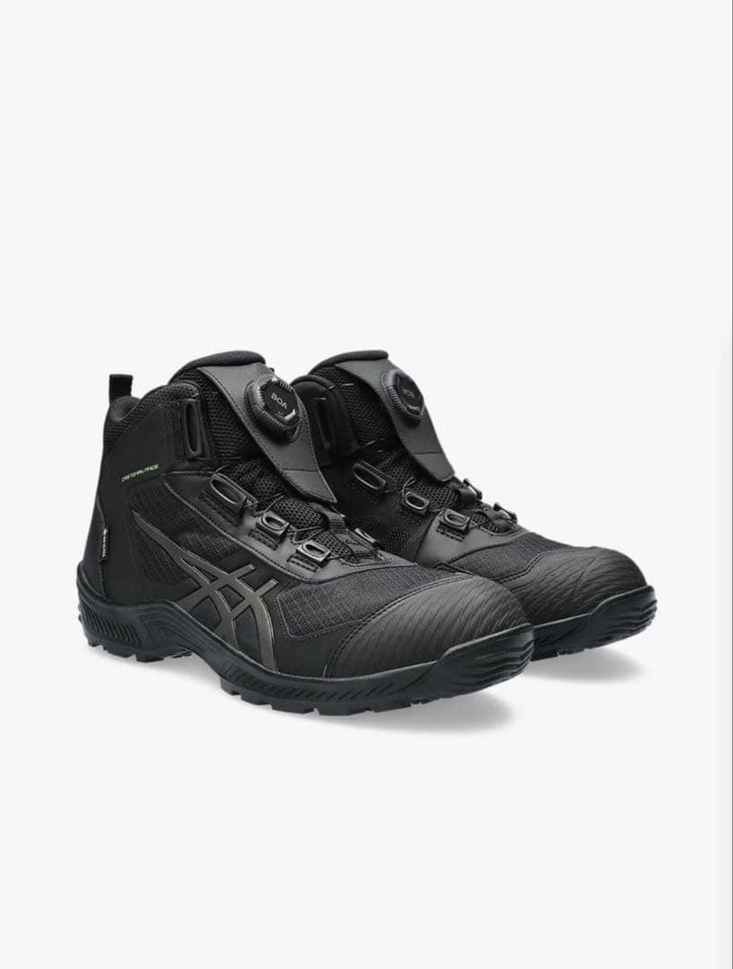 ASICS GORE-TEX安全靴BOA ブラック ASICS（アシックス） 安全靴 ハイカット BOA ダイヤル式 CP604 G-TX
