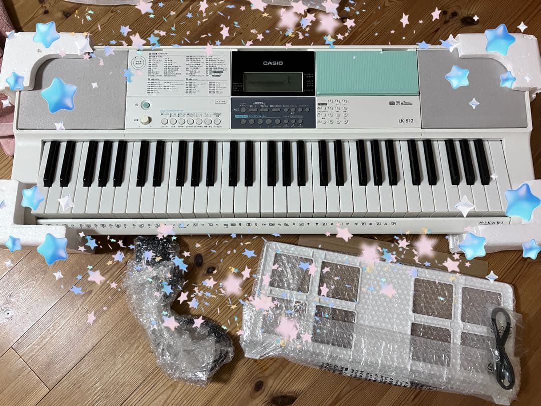美品CASIO LK-512 光ナビゲーションキーボード CASIO (ｶｼｵ) LK-512 光ナビゲーションキーボード 入荷しました