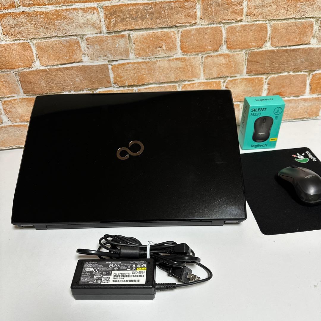 富士通ノートPC Core i7 SSD メモリ8GB Win11 オフィス付き - メルカリ