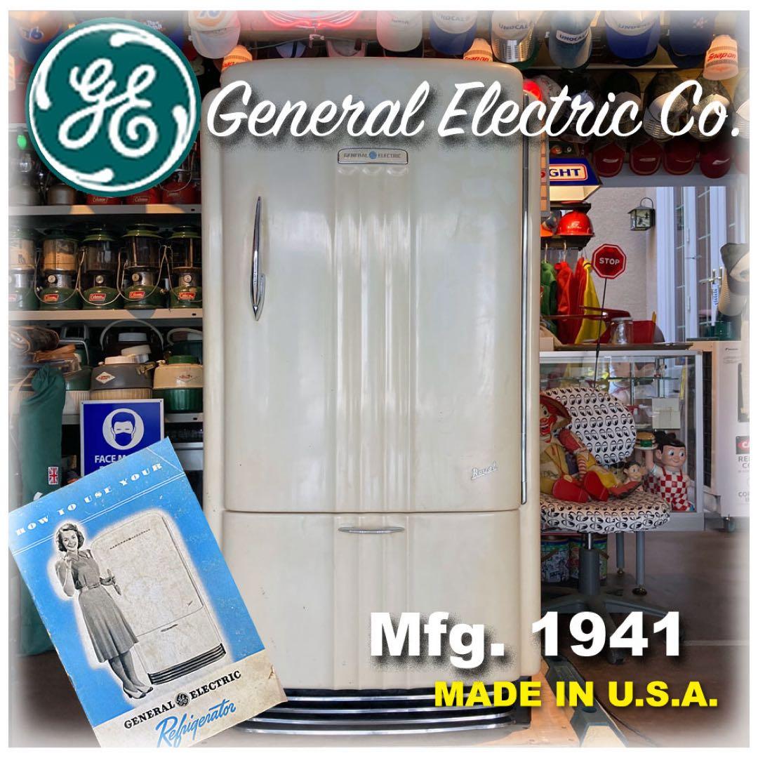 冷蔵庫・冷凍庫 1941's Vintage GE Refigerator  U.S 1941 General Electric refrigerators catalog. You can find the