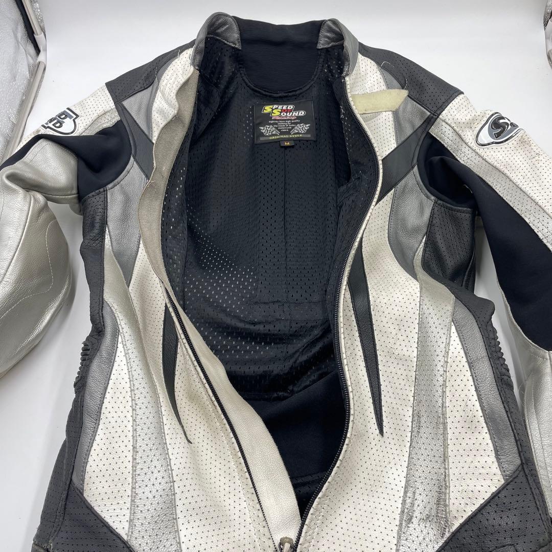 SPEED OF SOUND MFJ公認 レーシングスーツ 革つなぎ M - メルカリ