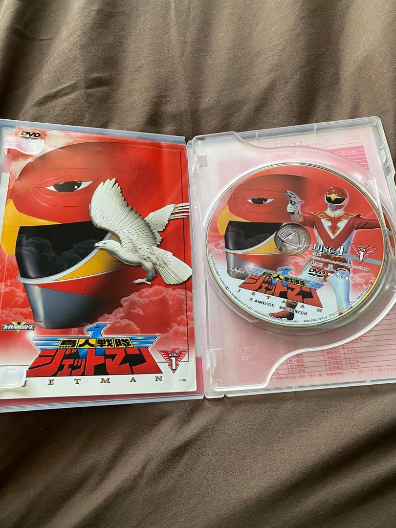 鳥人戦隊ジェットマンDVD 5枚セット - メルカリ