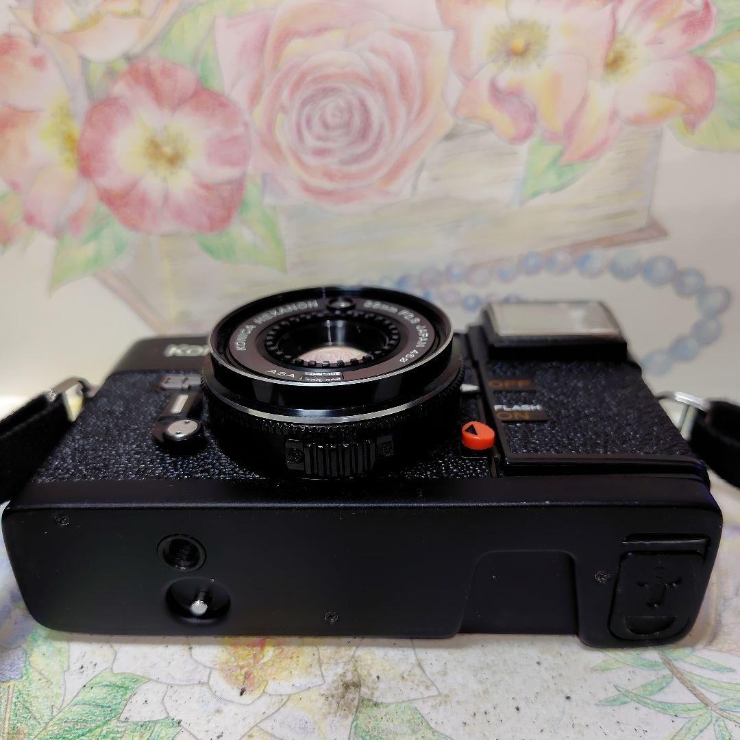露出計OK❕文字消え無し 美品 動作品ピッカリ コニカ C35EF - メルカリ