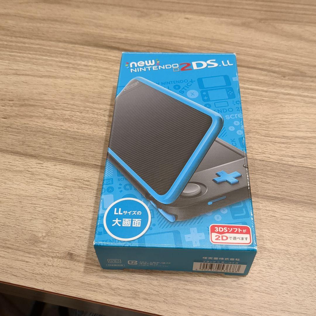 美品)Newニンテンドー 2DS LLブラック ×ターコイズ - メルカリ