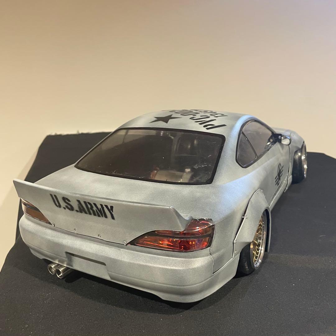 abcホビー シルビアs15 ロケットバニー ラジコンボディ ドリフト 1/10