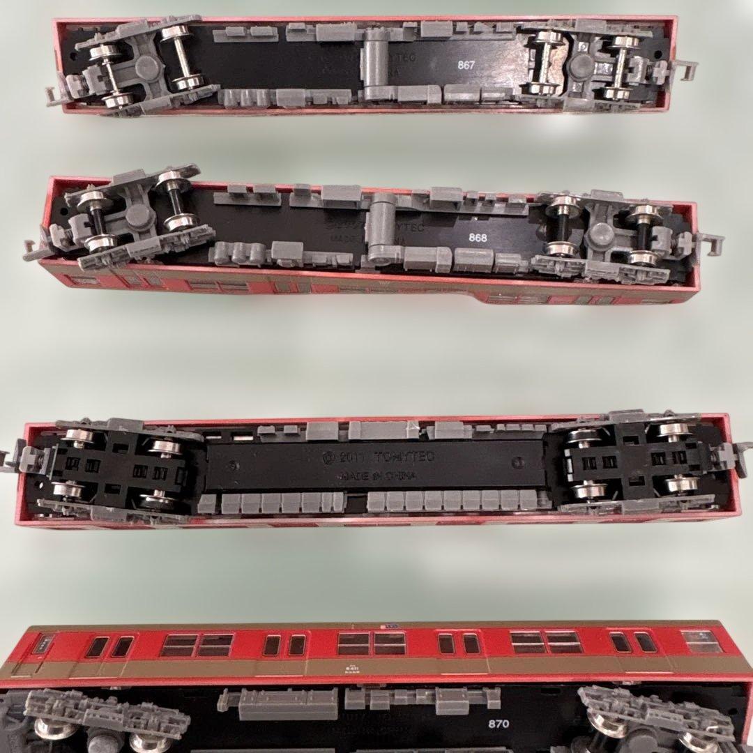 トミーテック 東武鉄道8000系8111編成N化 パンタ、動力付 6両セット